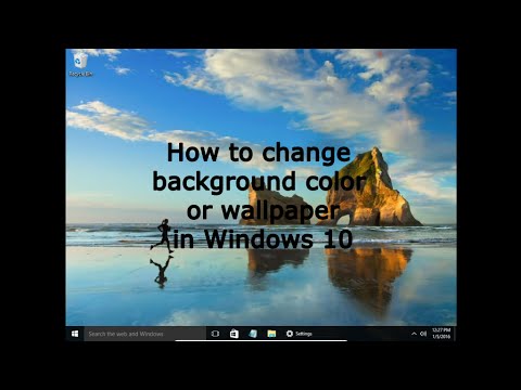 how to change wallpaper on windows 10